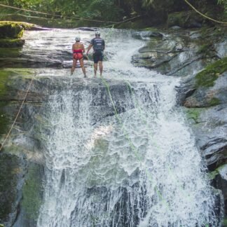 Trilha + Rapel Cachoeira dos Monjolos- Santo Aleixo - Magé - RJ