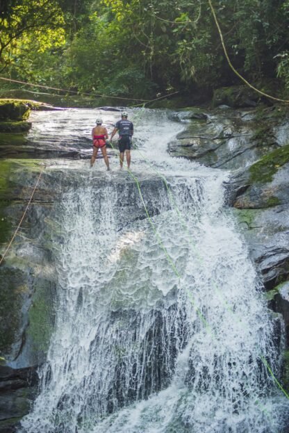 Trilha + Rapel Cachoeira dos Monjolos- Santo Aleixo - Magé - RJ