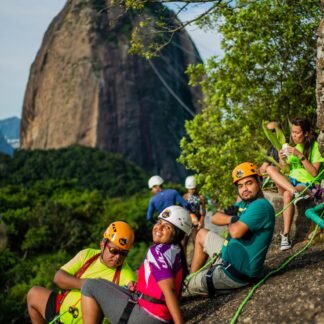 Trilha + Escalada + Rapel Morro da Urca - Rio de Janeiro - RJ