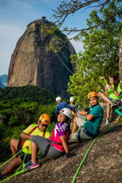 Trilha + Escalada + Rapel Morro da Urca - Rio de Janeiro - RJ