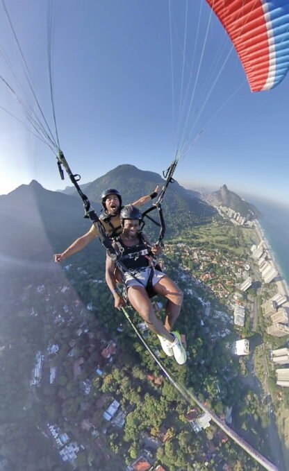 Voo Duplo de Parapente no Rio de Janeiro: Uma Experiência Aérea Inigualável Acima da Cidade Maravilhosa - Imagem 4